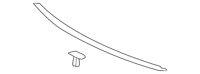 Genuine Lexus Protect Strip 53119-50060 for Enhanced Vehicle Protection