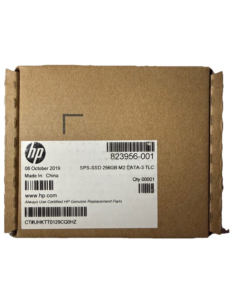 HP 256GB M.2 SATA SSD SPS TLC 2280 Laptop PC - *SEALED* SPN 823956-001