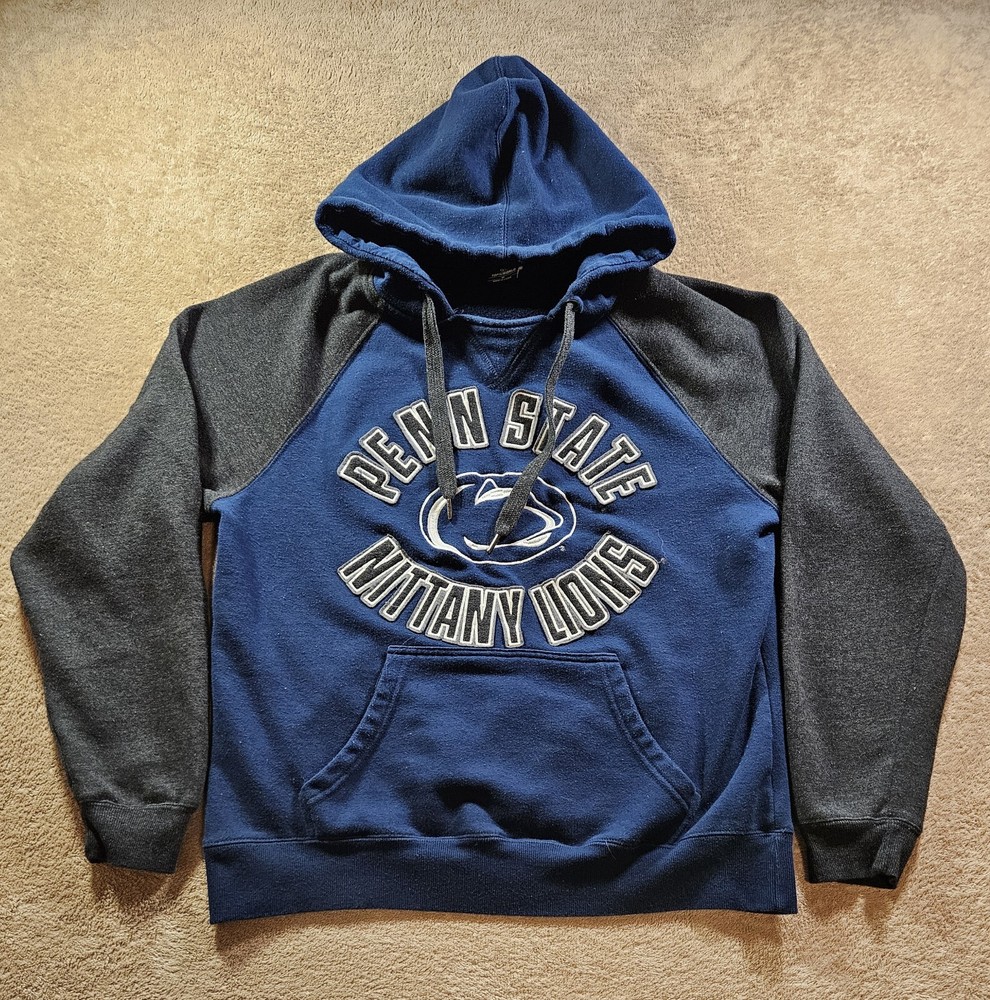 Penn State Nittany Lions Top Of The World Blue Embroided Hoodie NCAA Size Medium