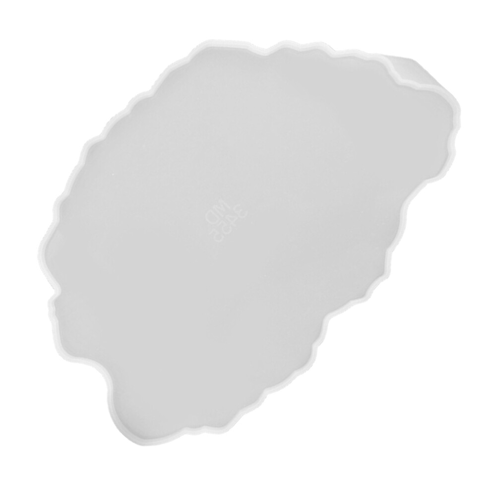 Small Oval Irregular Resin Coaster Mold High Transparency Silicone Tray