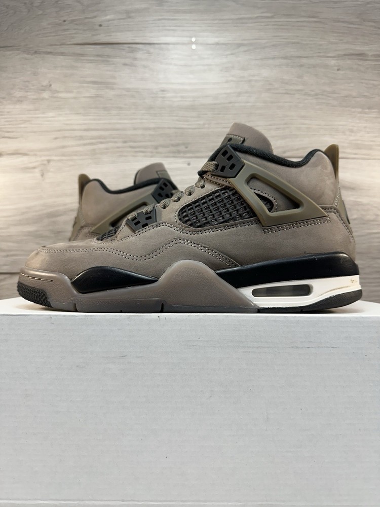Air Jordan 4 Retro Cave Stone GS - Size 7y  (IB4171-200)