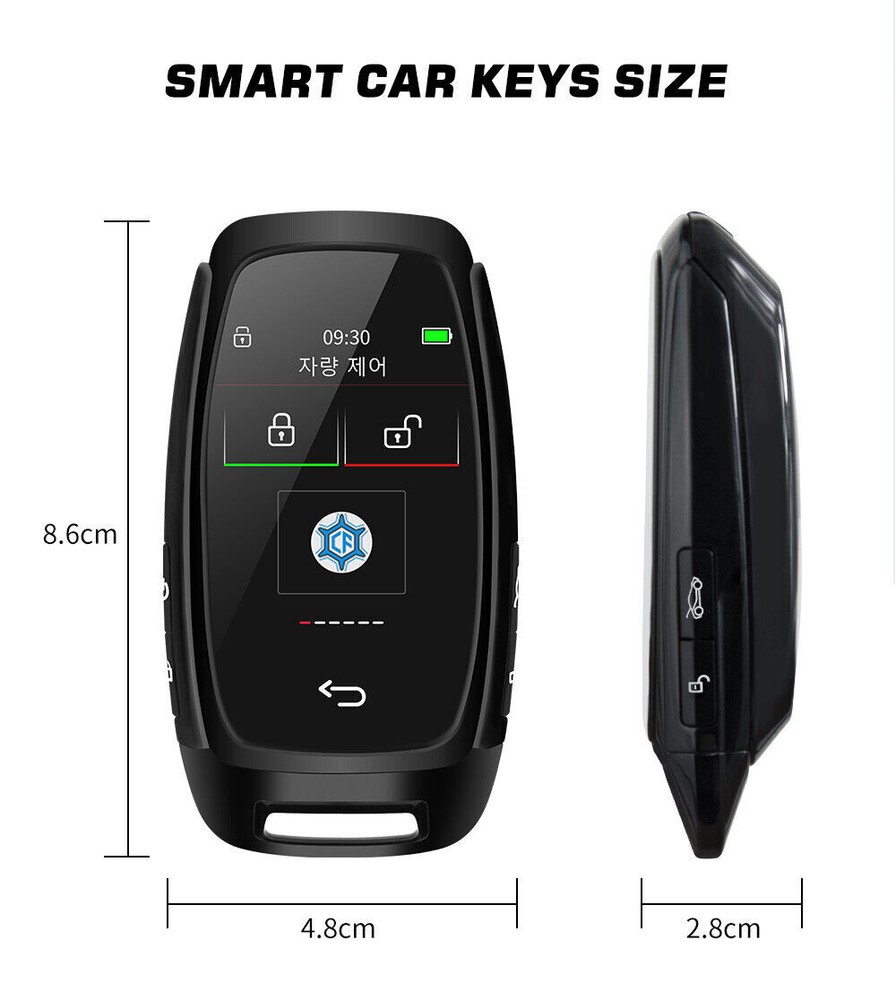 Smart Remote Car Key HD LCD Touch Screen for BMW and Other Cars