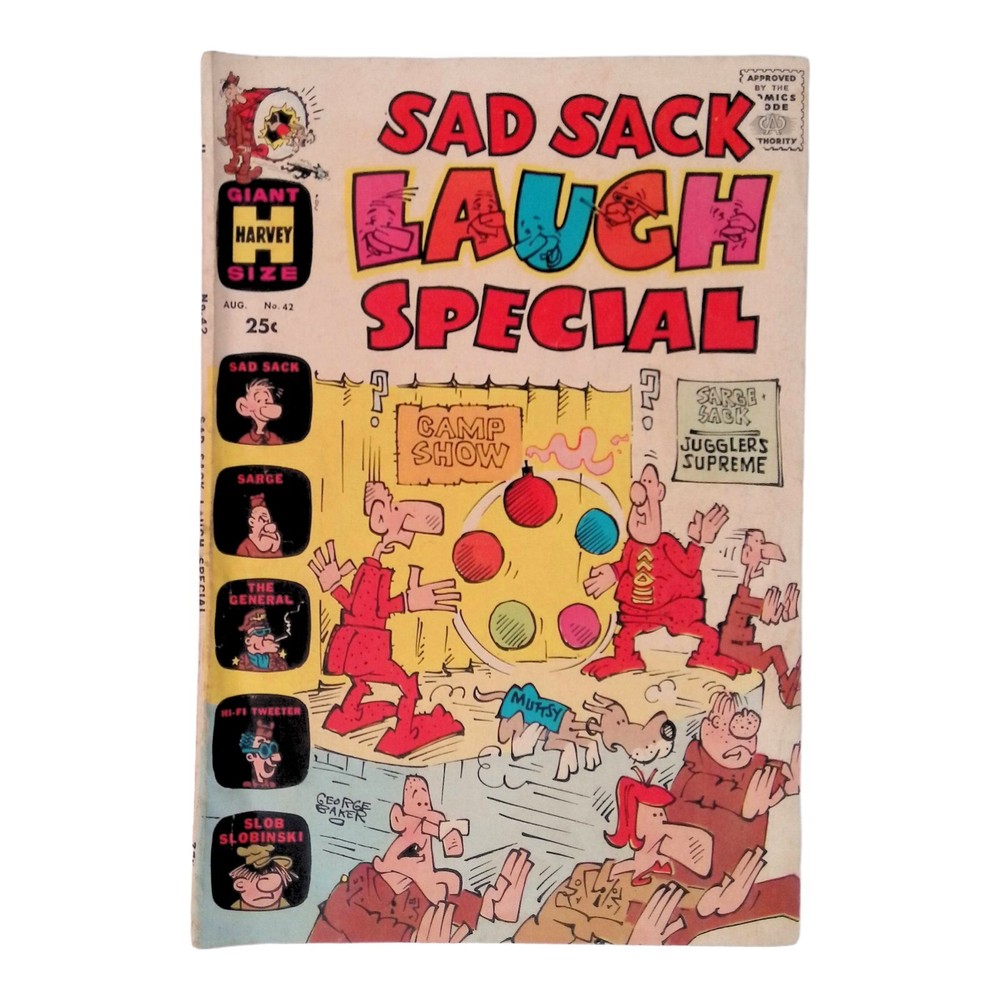Sad Sack Laugh Special #42 Direct Edition Cover (1958-1977) Harvey Comics