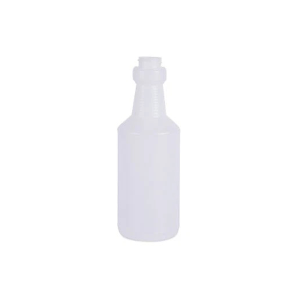 Boardwalk 16 oz Clear Plastic Spray Bottles  Easy-Grip Design | Refillable Clean