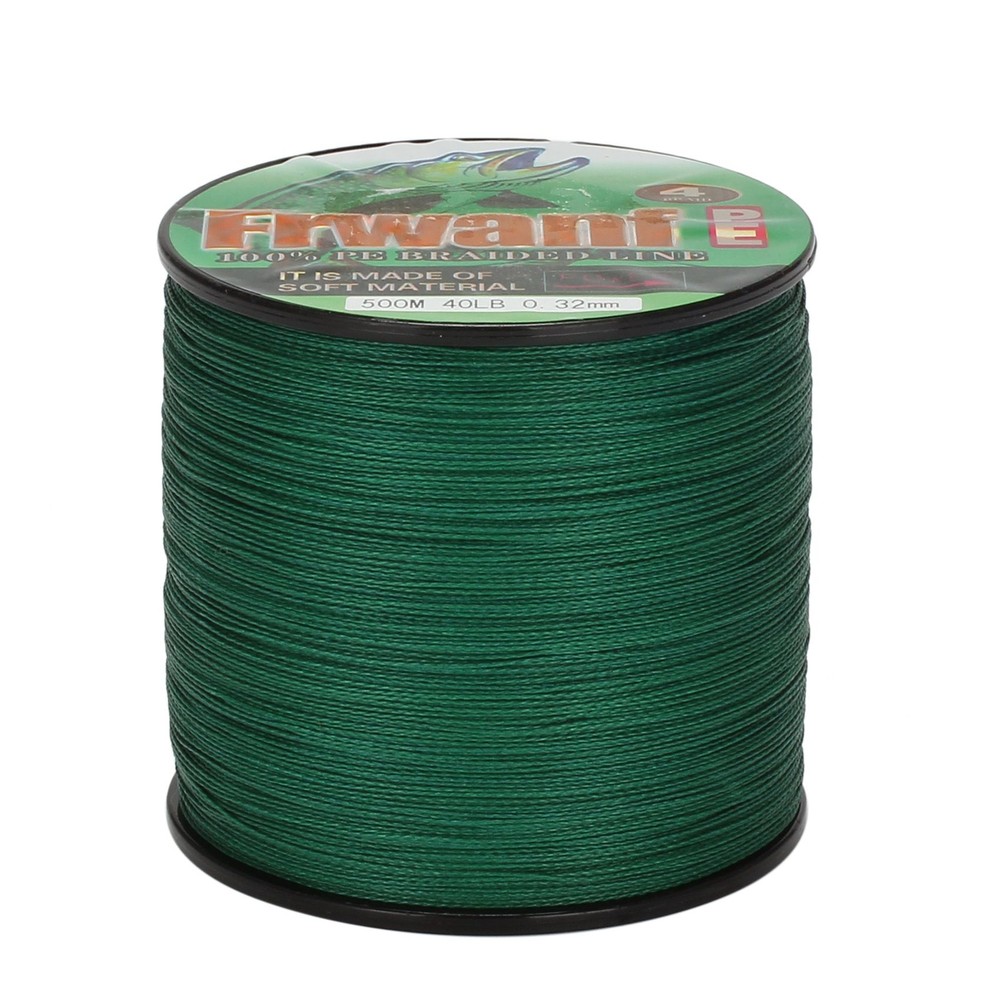 4 Braid Braided Fishing Line 500M Super Strong Multifilament Thread 43229