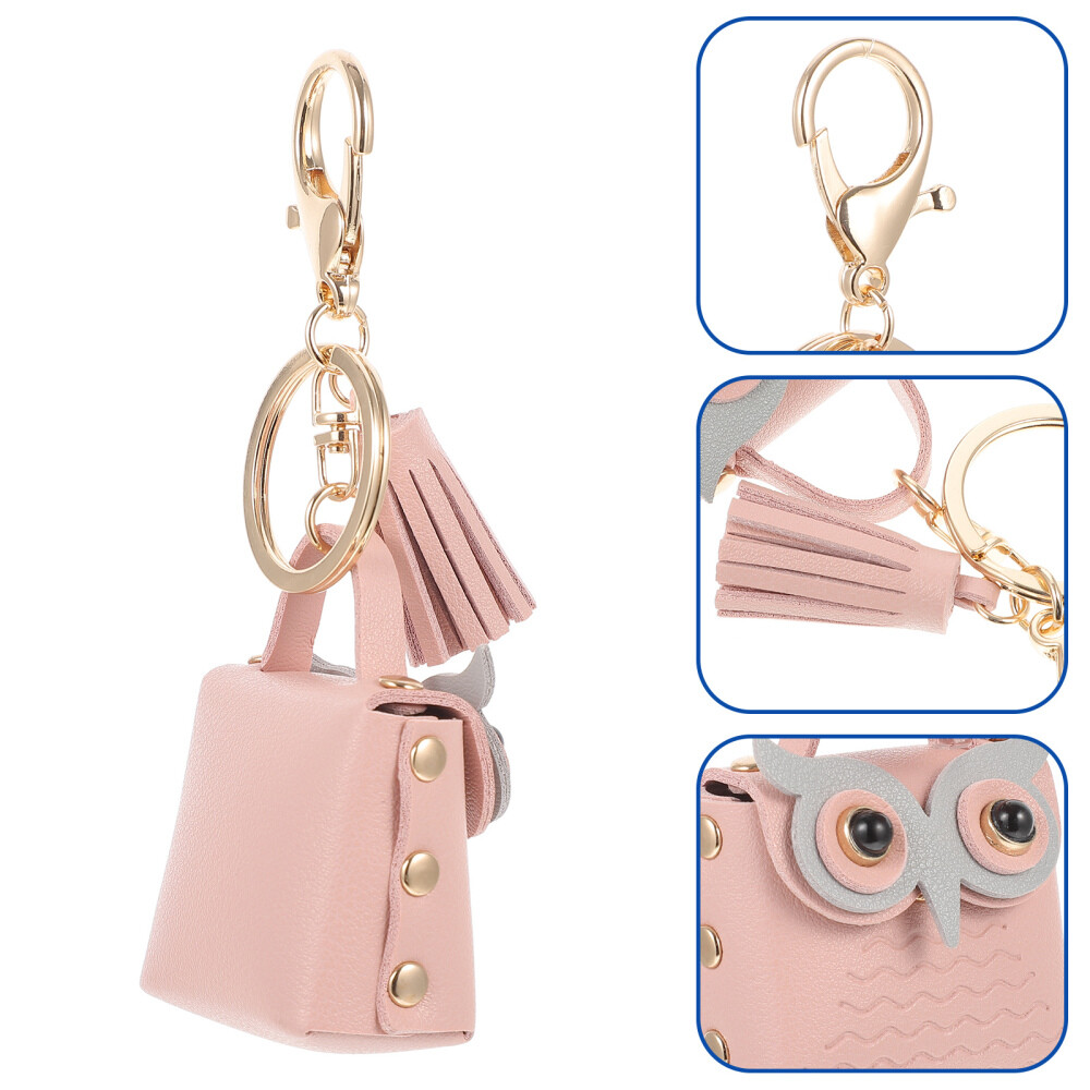 Owl Keychain Keychains for Car Keys Coin Purse Bag Hanging Pendant Decorative