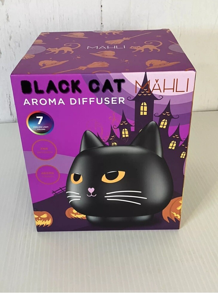 Halloween Black Cat Aroma Diffuser Limited TIME!!!-image