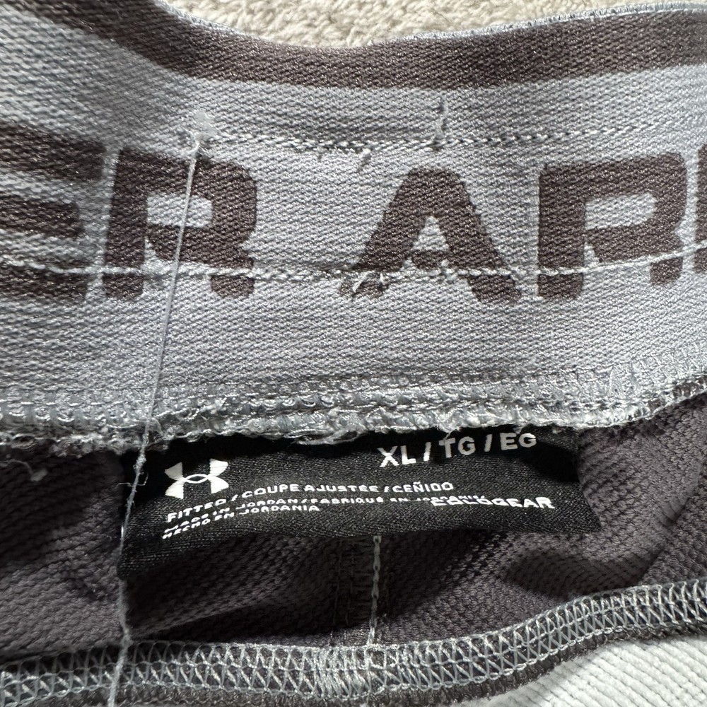 Under Armour Men's Joggers Sweatpants Loose ColdGear Gray XL