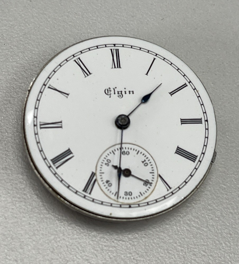 Vintage Elgin Hunting Pocket Watch Movement