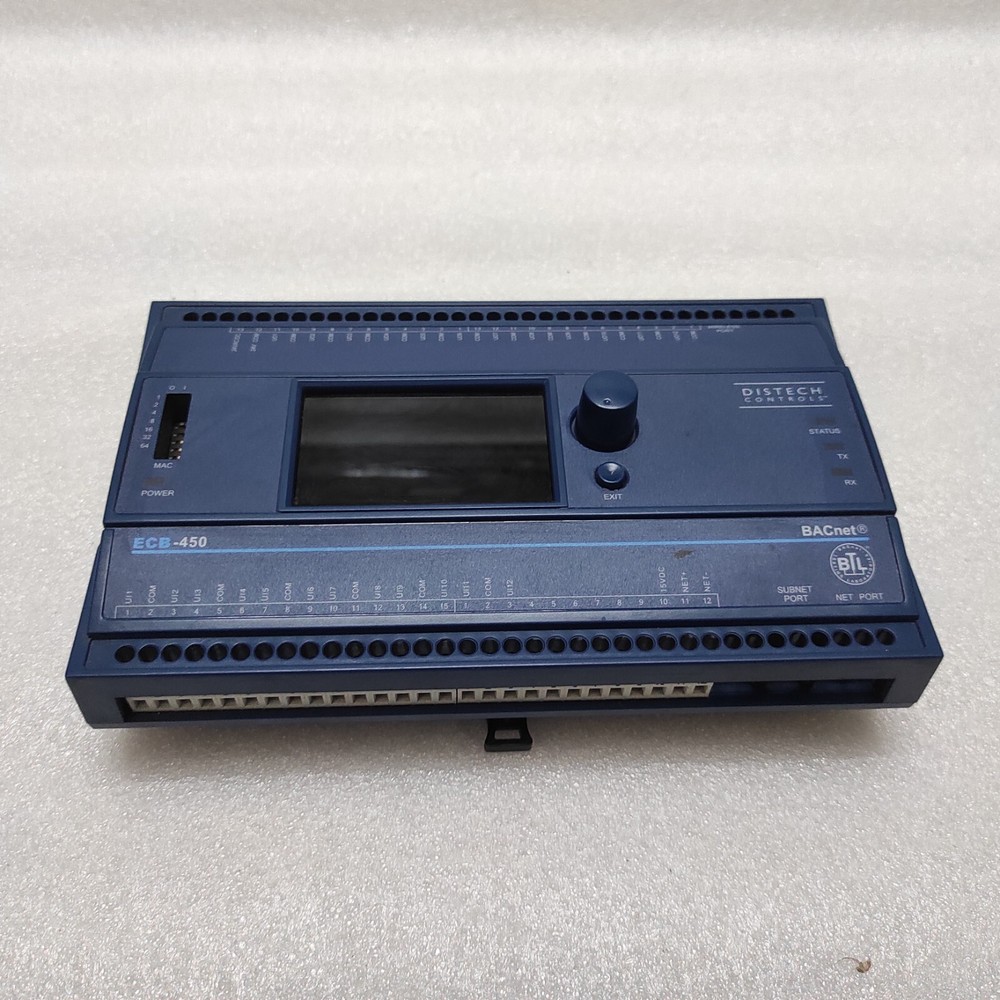 DISTECH CONTROLS ECB-450 BACNET B-AAC 24-POINT PROGRAMMABLE CONTROLLER