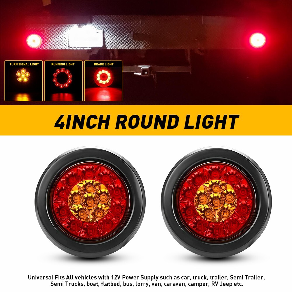 2X Red/Amber LED 16 4