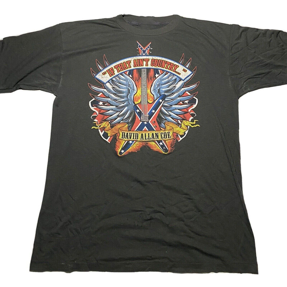 Rare David Allan Coe Gift For Fans Short Sleeve Adult Cotton T-Shirt