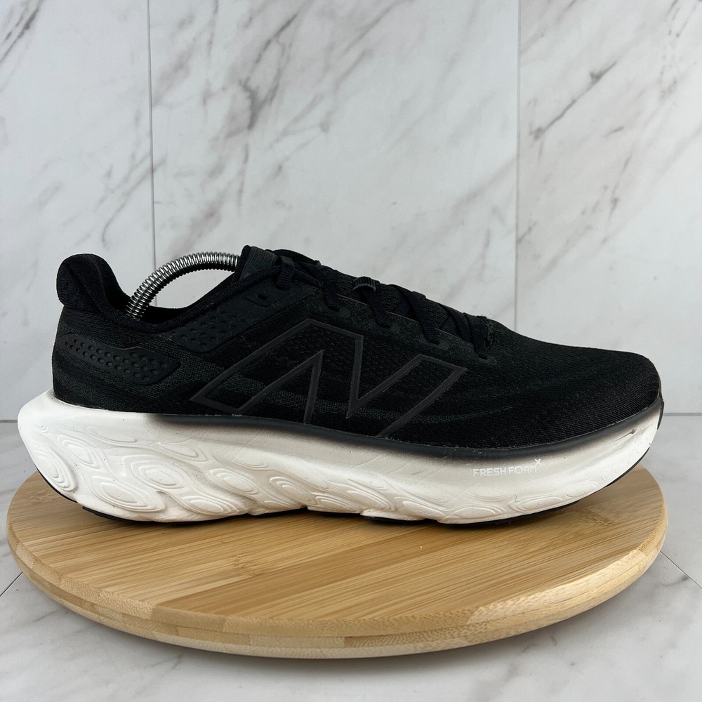 New Balance 1080v13 Mens Size 11 4E Wide Black Running Sneakers Shoes M1080K13