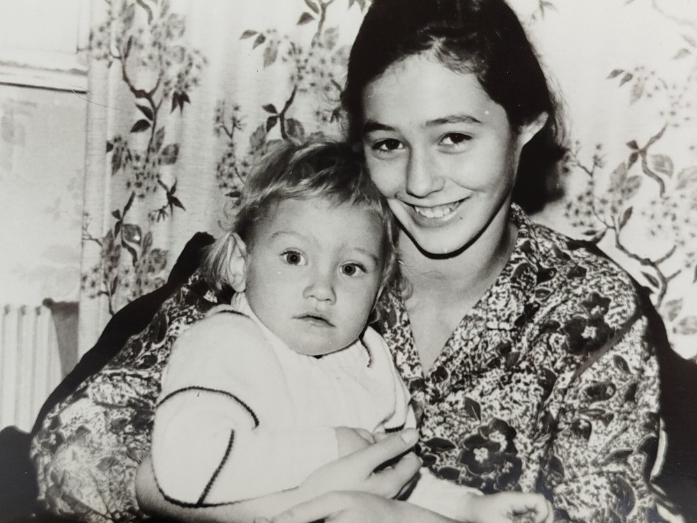 Vintage - Retro -Photo - Beautiful Girls - Children - 1960s - Black and White #9