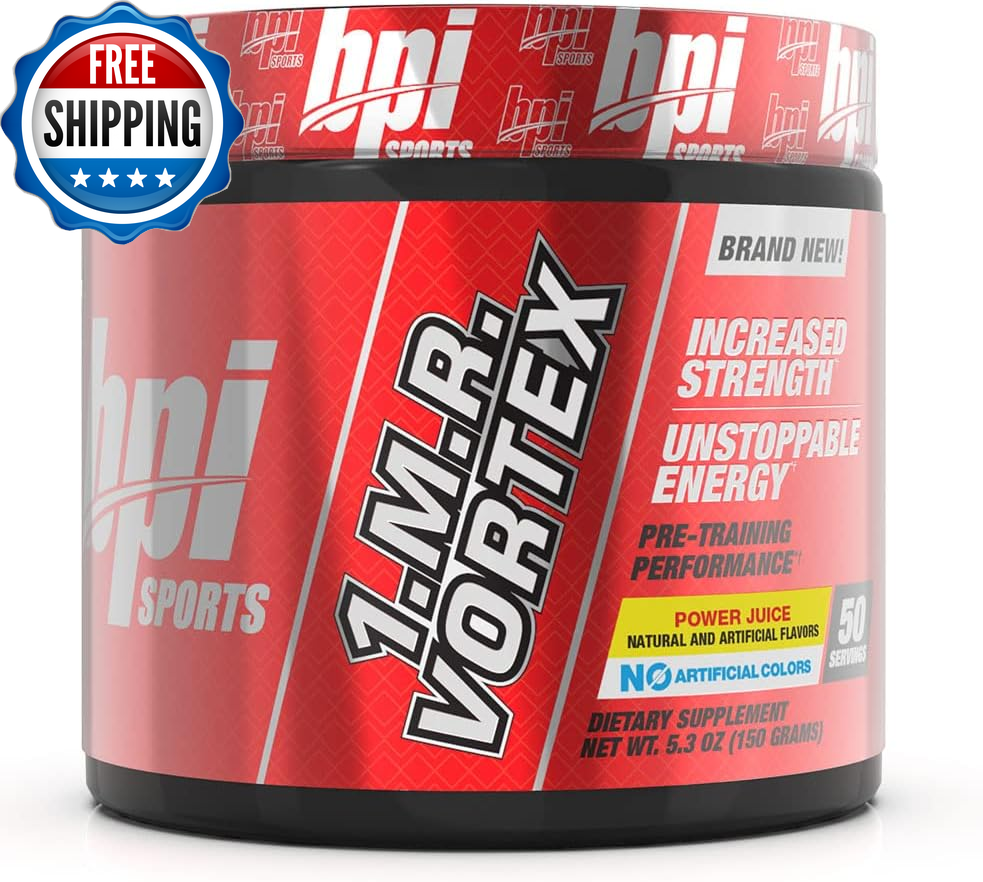 1.M.R Vortex Pre Workout Powder, Non Habit Forming, Sustained Energy & Nitric Ox