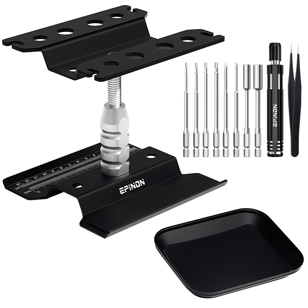 RC Car Stand RC Work Stand RC Car Repair Work Stand with RC Screwdriver Kit S...
