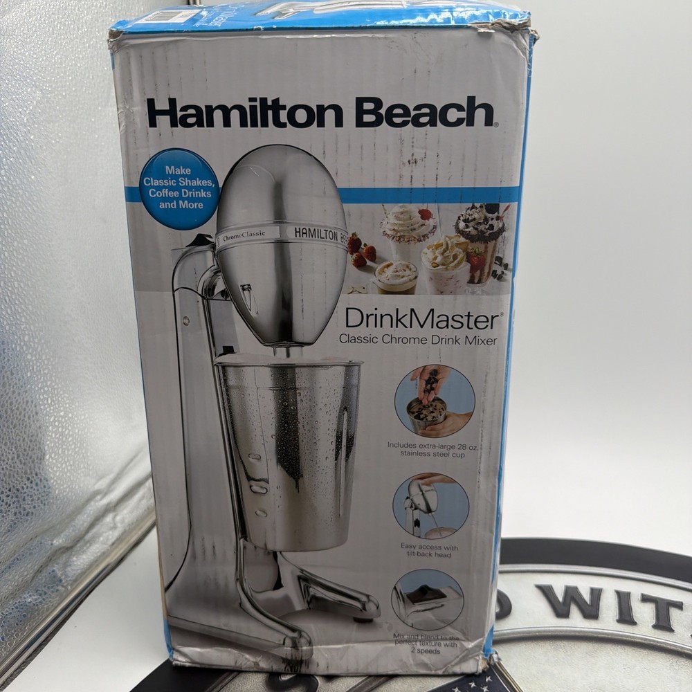 Hamilton Beach 730C DrinkMaster Classic Drink Mixer - Silver