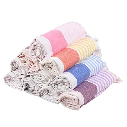 Pieces Turkish Beach Towels 39 x 71 Inch Large Pool Towels Quick 10 Cute Color
