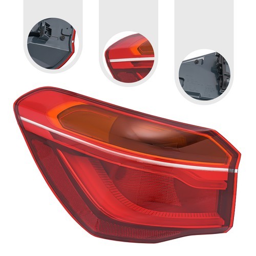 For 2016-2018 2019 BMW X1 LED Tail Light Rear Outer Brake Lamp Left/Right Side