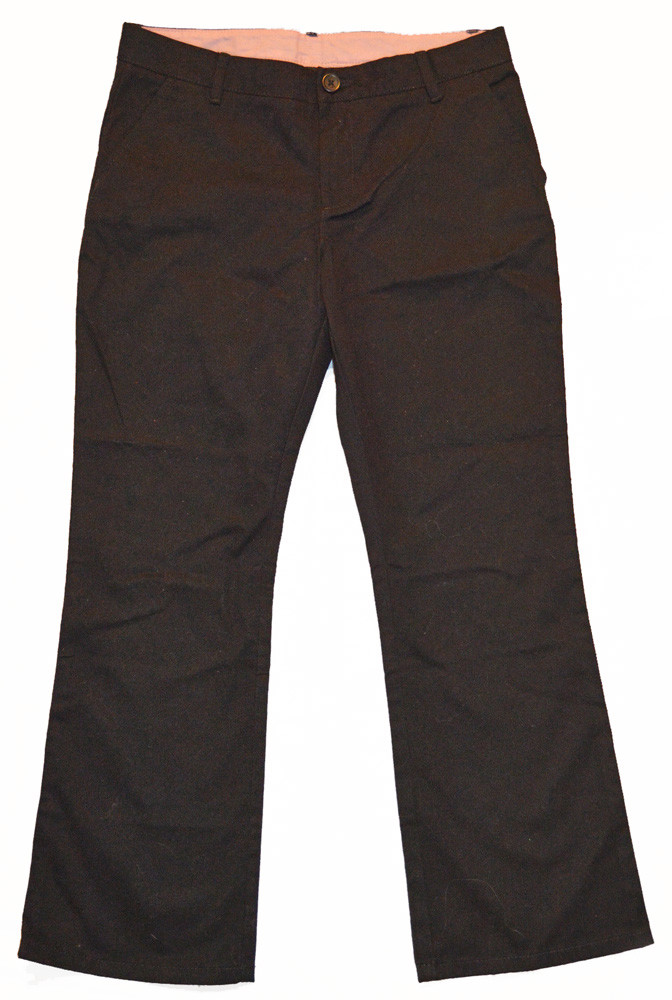 Gap Kids Black Classic Chino Straight Leg School Uniform Pants 10 Plus + $30 NWT