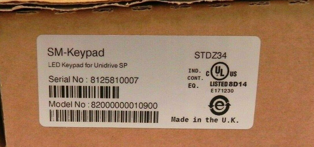 NEW EMERSON 82000000010900 CT LED Keypad