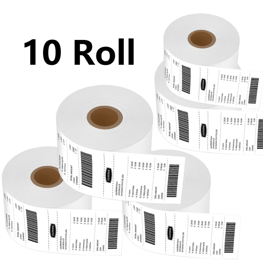 10 Rolls Dymo 30270 Compatible Labels 2 1/4