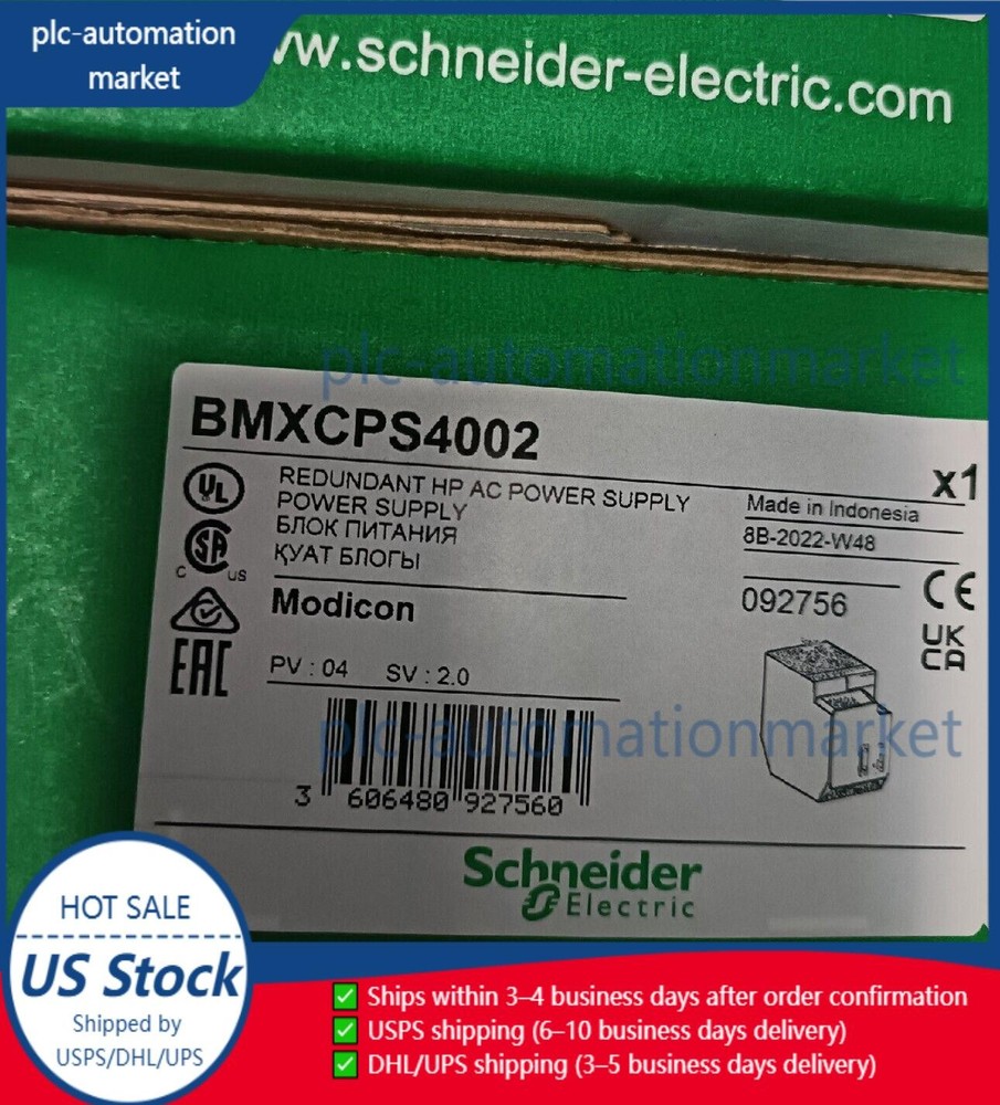1PC NEW BMXCPS4002 PLC X80 high power power supply module Fast ship