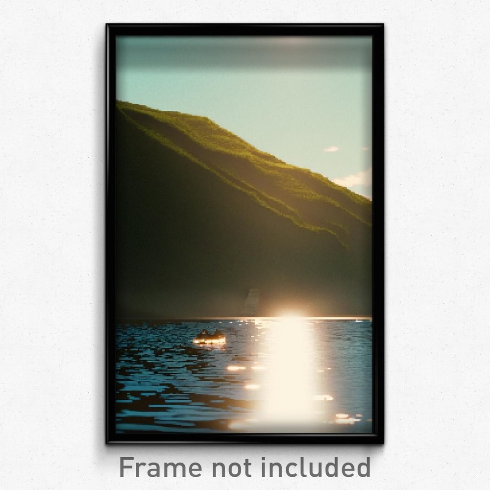 Pixel Art Poster - Accurate Dike (8 Bit Psychedelic Trippy Video Game Print)