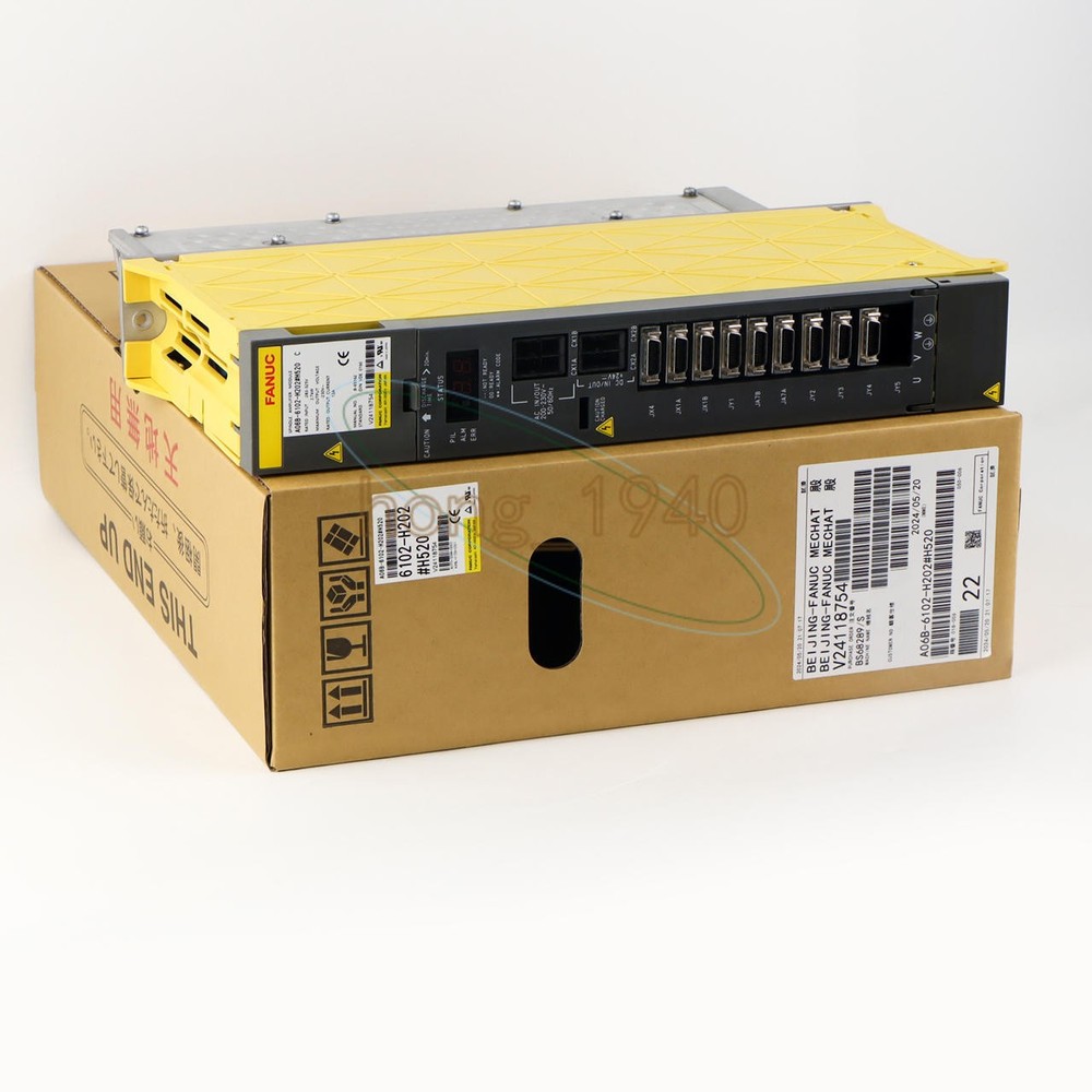 ONE NEW FANUC SERVO DRIVE A06B-6102-H202#H520