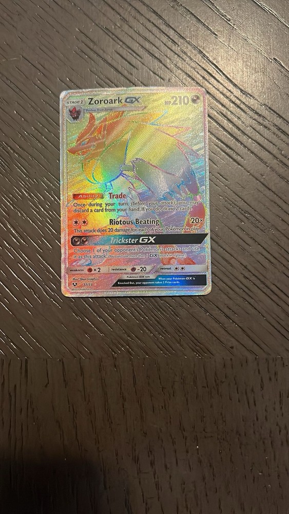 Zoroark GX (Secret) 77/73 Shining Legends Holo