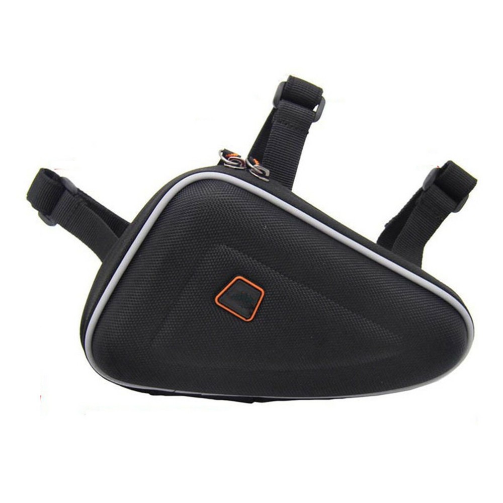 Motorcycle Saddle Storage Bag Engine Guard Mount Case Pouch Accessories Black