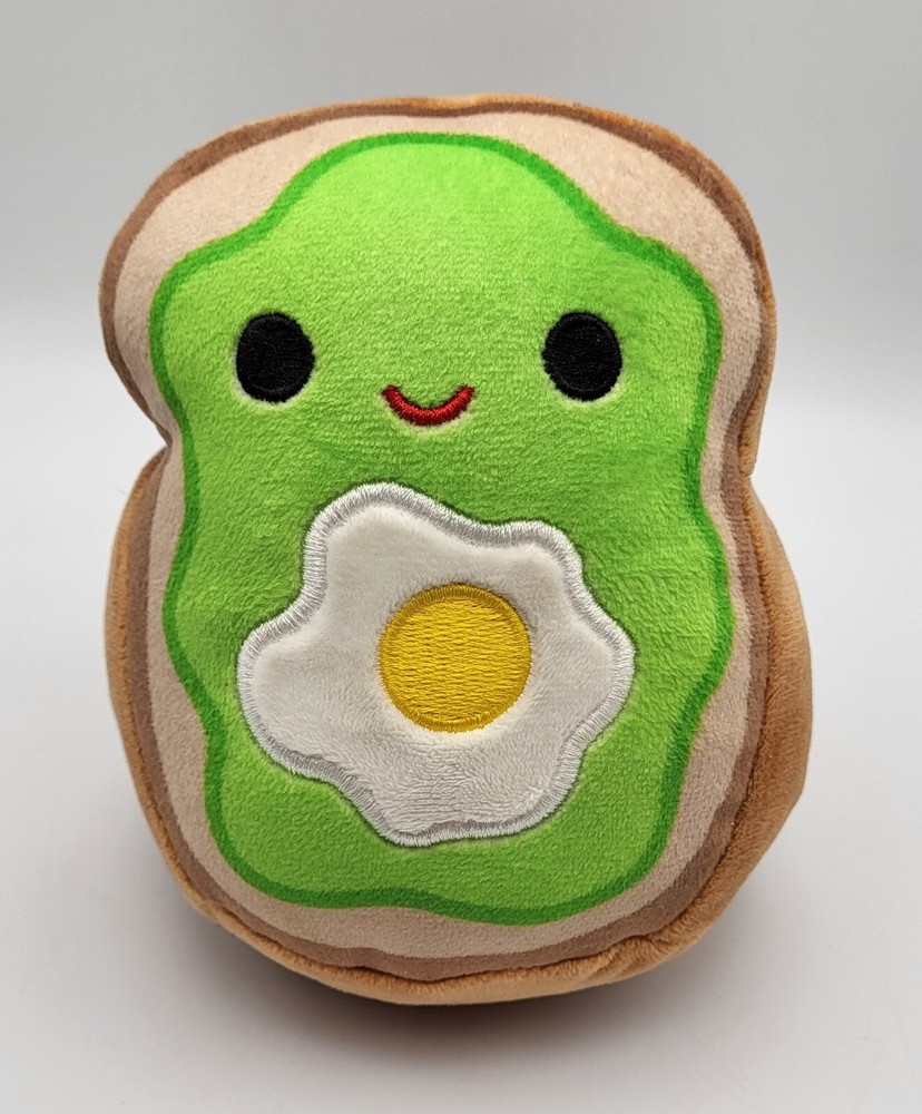 Squishmallows Plush Avocado Toast Egg Food Sinclair Stuffed Animal Toy 5