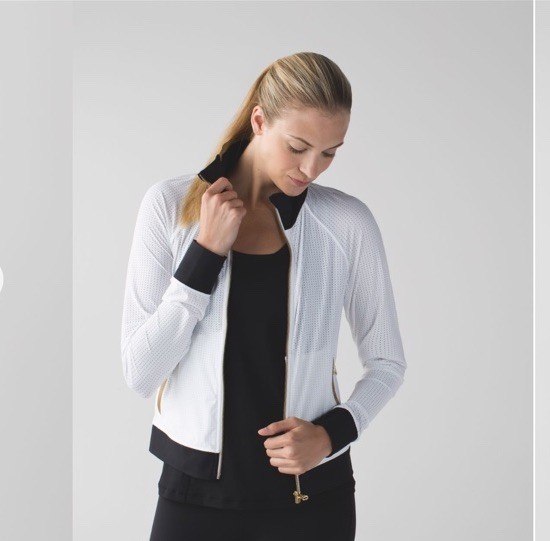 Lululemon Women’s Sweaty Or Not Zip Up Jacket Size 8