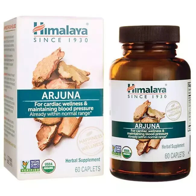 Himalaya Organic Arjuna 60 Caplets