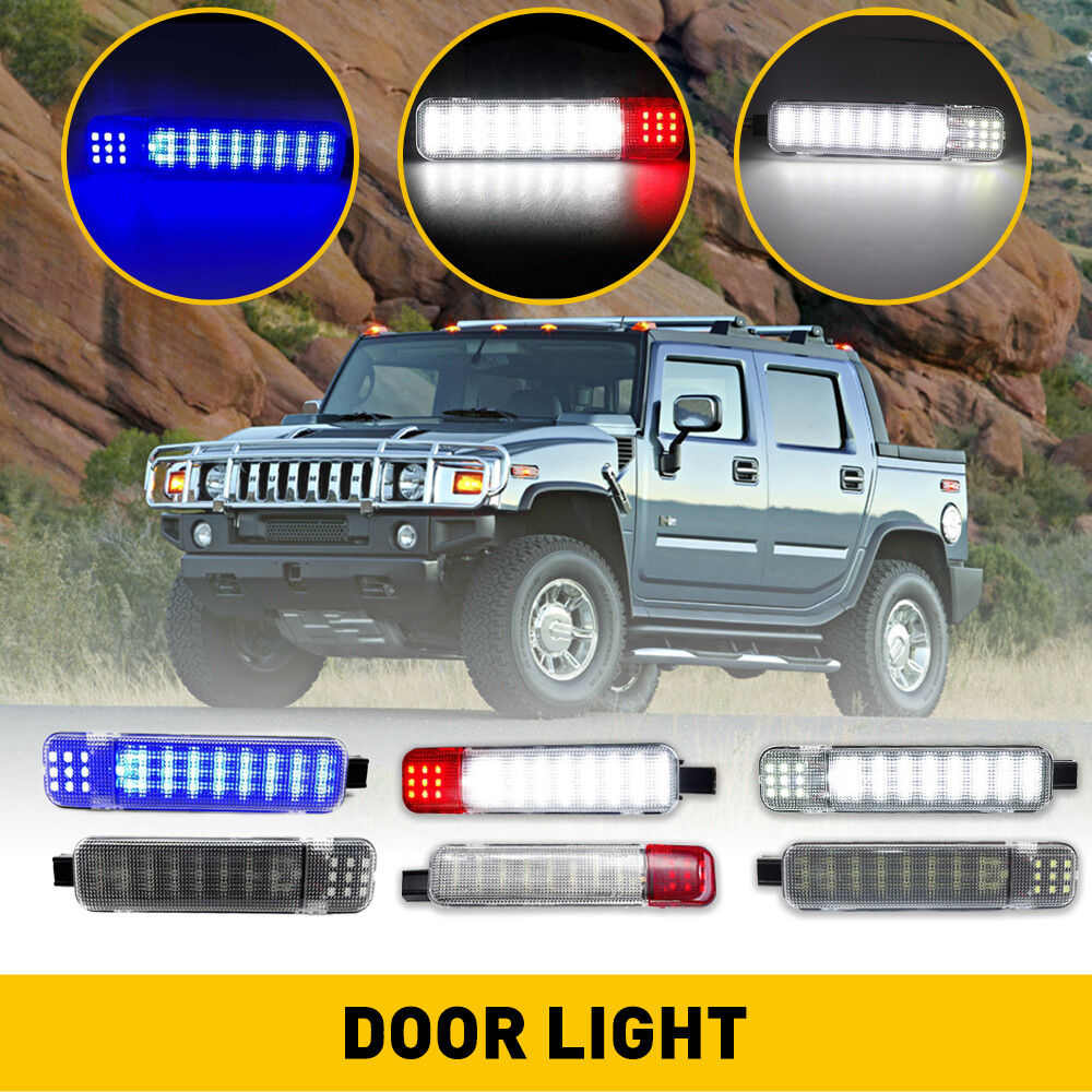 LED Door Courtesy Light For Chevy GMC Sierra Suburban Silverado Tahoe Yukon Lamp