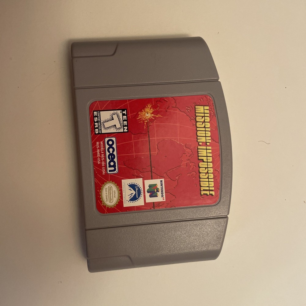 Mission: Impossible Nintendo 64 Original Authentic Cartridge N64