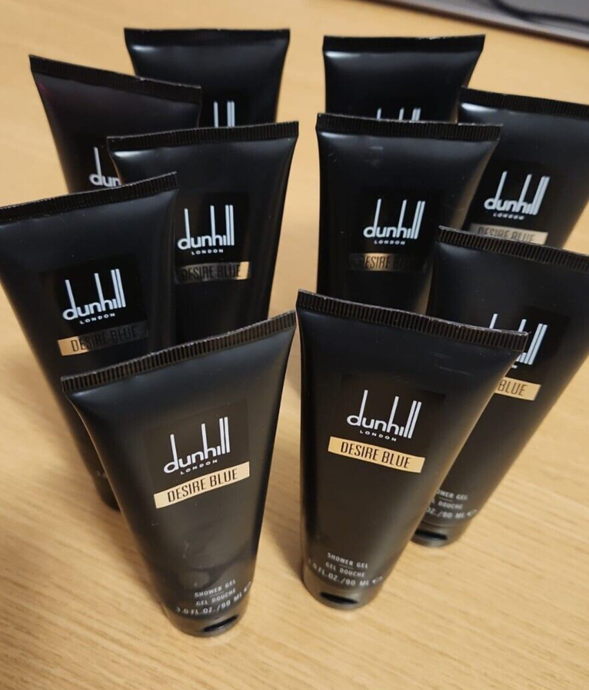 Dunhill For Men Combo Pack: Shower Gel 10x3.0 FL.OZ 90 ML each tube New(Desire)
