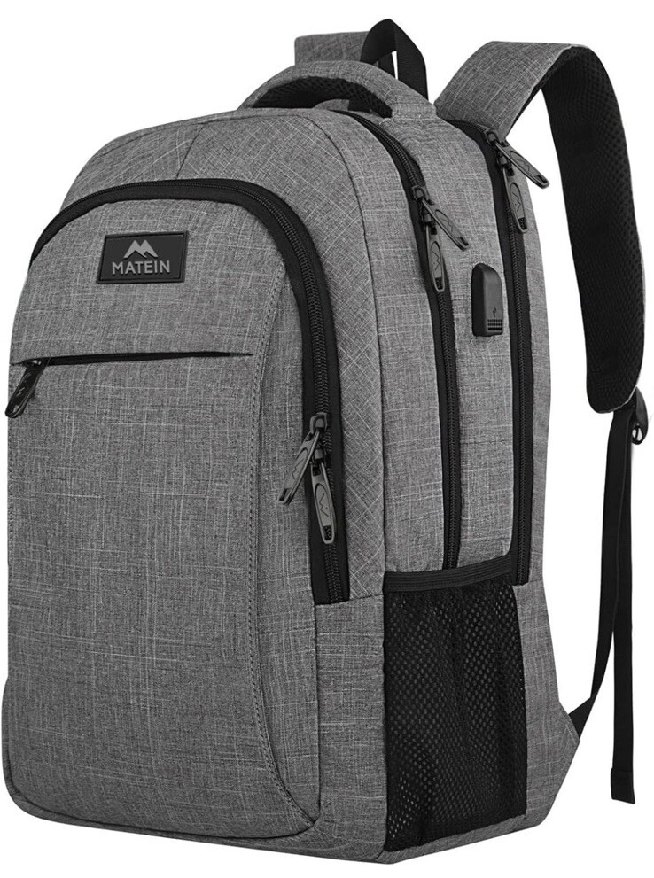 Matein Anti-Theft Slim Travel Laptop Backpack NWT Sealed Durable