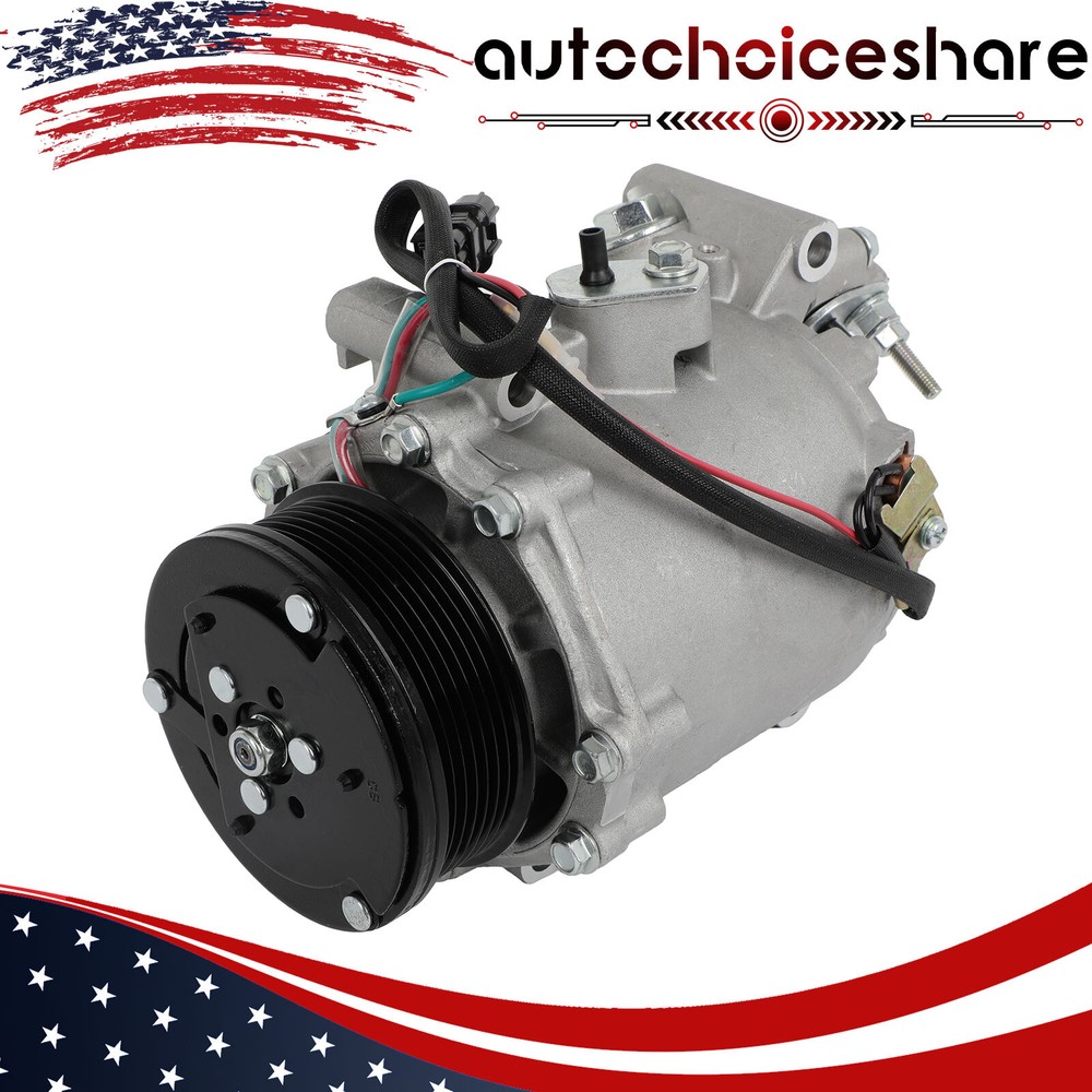 For 2007-2011 Honda Civic 2010 Acura CSX 2.0L AC A/C Compressor with Clutch