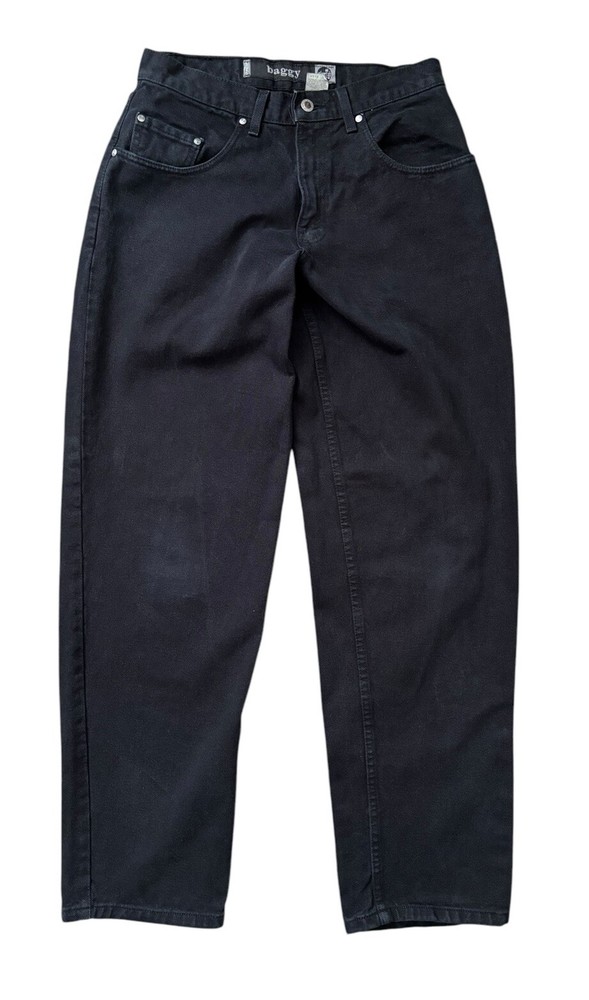 Vintage Levi's Silvertab Baggy Jeans Mens Size 30x34 Black 00's Skate Y2K USA
