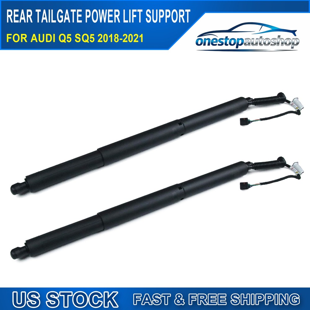 2PCS Rear Tailgate Power Hatch Lift Support For 2018-2021 Audi Q5 SQ5 80A827851A