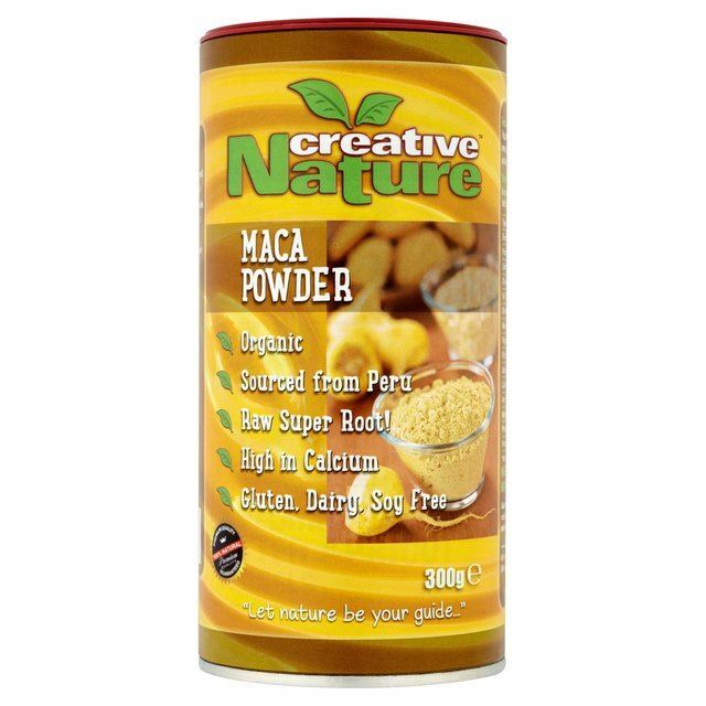 Creative Nature Organic Maca Powder, Peruvian - 300g (0.66lbs)