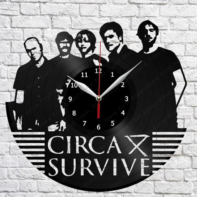 Circa Survive Vinyl Clock Record Wall Clock Decor Fan Art Home 2938
