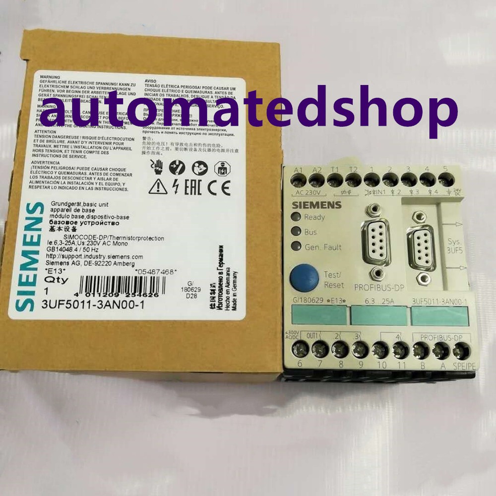 Siemens Motor Protection Controller 3UF5001-3AN00-1 brand new