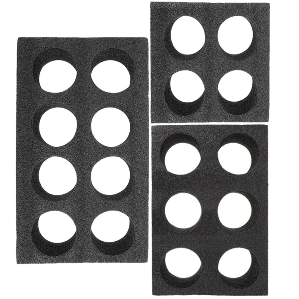 3 Pcs Milk Tea Drink Cup Holder Beverage Packing Tray Container