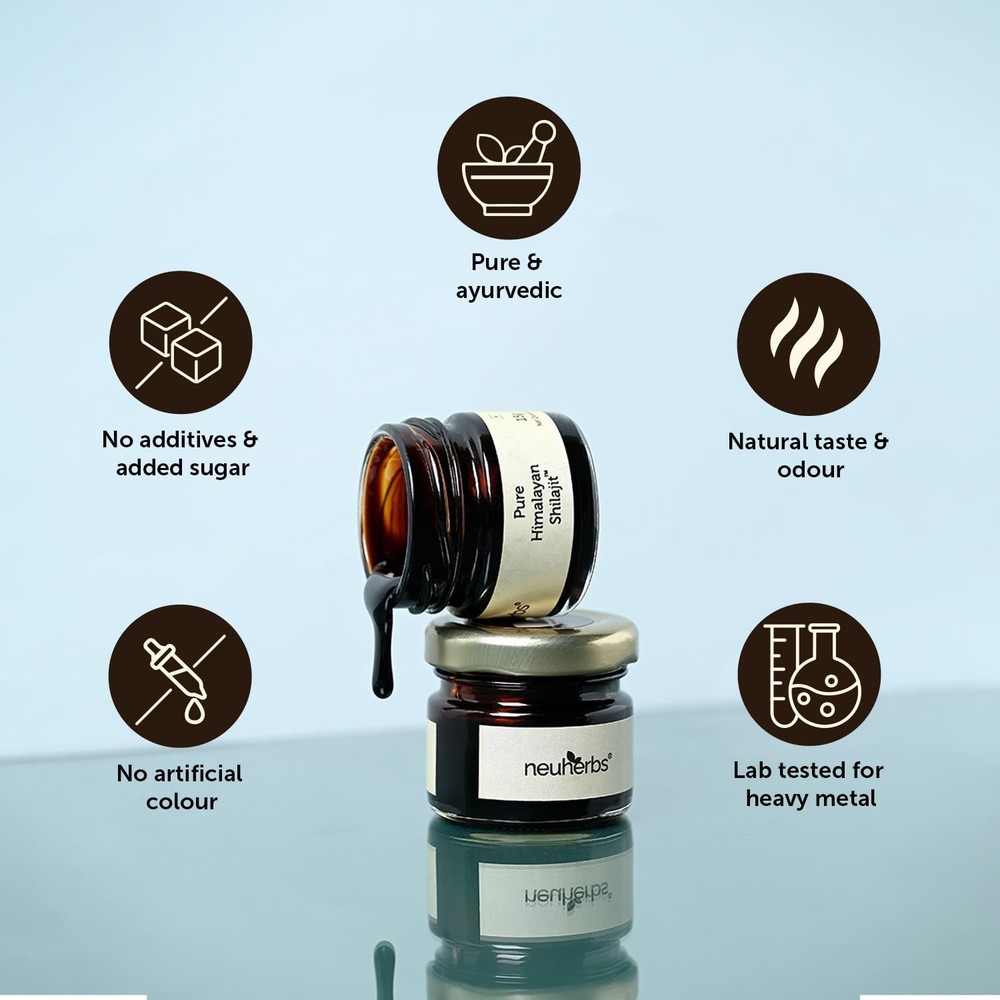Pure Himalayan Shilajit Soft Resin with Potent Fulvic Minerals