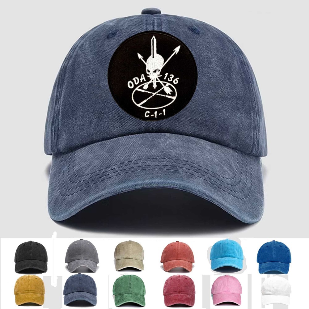 Custom Personalization Embroidered Hat ODA-136, Veteran Cap, Trucker Hat, Gift