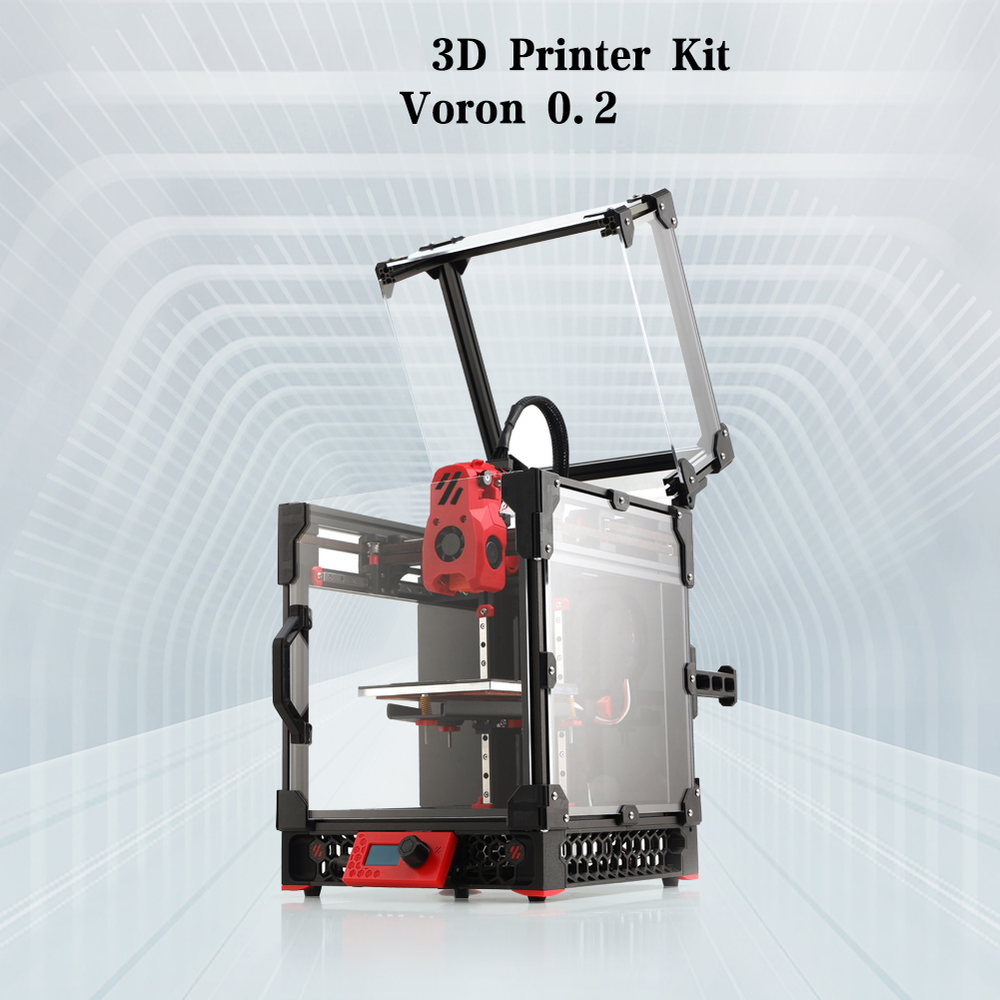 3D Printed Latest Version Core 3D Printer Kit with 3D Printed Parts 3D Printed