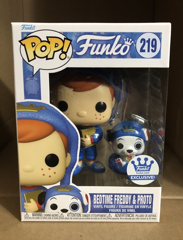Cyber Monday Exclusive Funko Pop Bedtime Freddy & Proto #219 Limited Edition-image