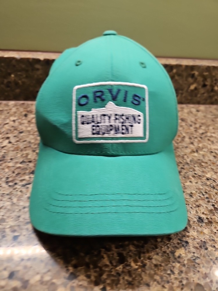 Orvis Snap Back Hat Cap *Quality Fishing Equipment* Green